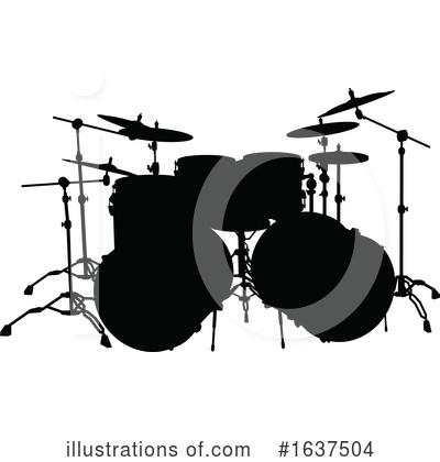 Royalty-Free (RF) Drums Clipart Illustration by AtStockIllustration - Stock Sample #1637504