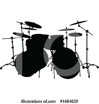 Royalty-Free (RF) Drums Clipart Illustration by AtStockIllustration - Stock Sample #1684629