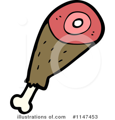 Royalty-Free (RF) Drumstick Clipart Illustration by lineartestpilot - Stock Sample #1147453