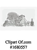 Drunk Clipart #1680557 by Alex Bannykh