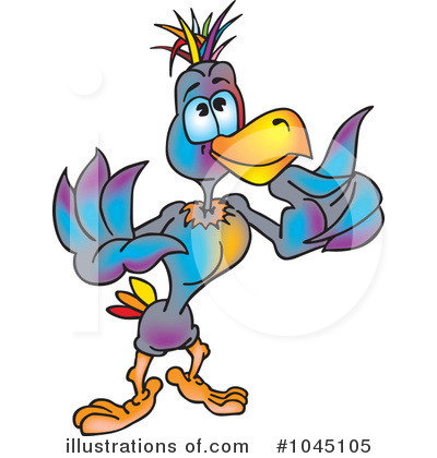 Royalty-Free (RF) Duck Clipart Illustration by dero - Stock Sample #1045105