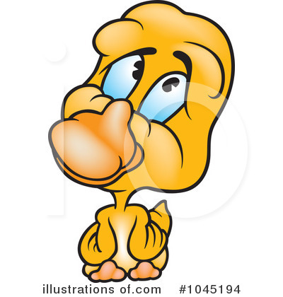 Royalty-Free (RF) Duck Clipart Illustration by dero - Stock Sample #1045194