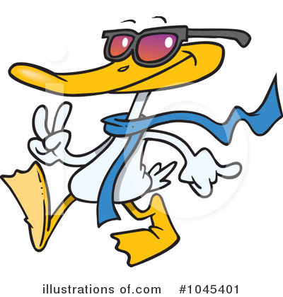 Duck Clipart #1045401 by toonaday