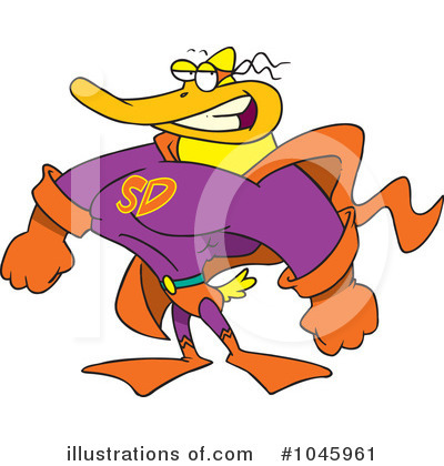 Duck Clipart #1045961 by toonaday