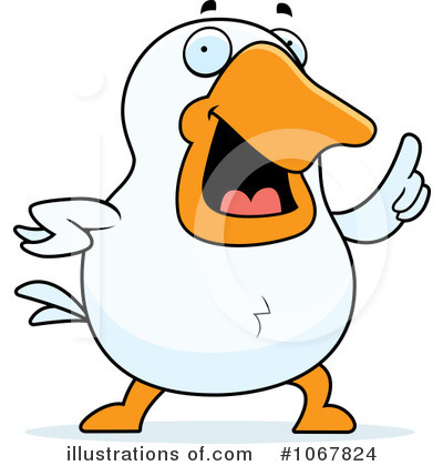 Royalty-Free (RF) Duck Clipart Illustration by Cory Thoman - Stock Sample #1067824