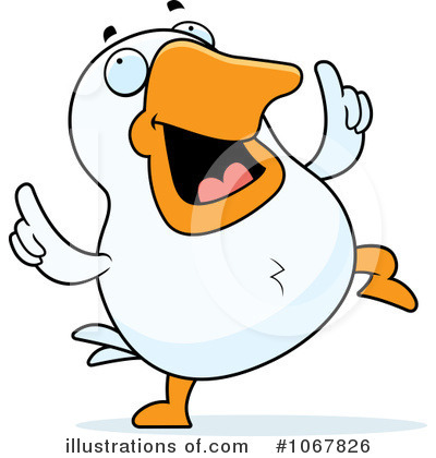 Royalty-Free (RF) Duck Clipart Illustration by Cory Thoman - Stock Sample #1067826