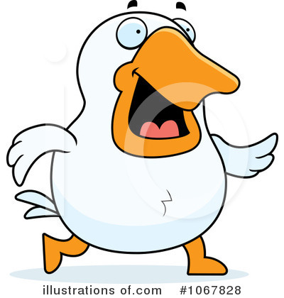 Royalty-Free (RF) Duck Clipart Illustration by Cory Thoman - Stock Sample #1067828