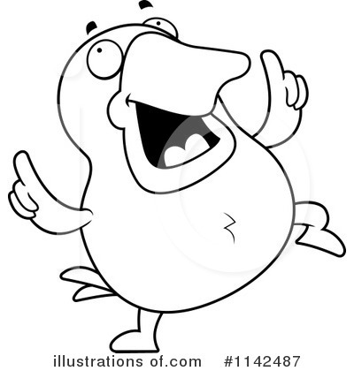 Royalty-Free (RF) Duck Clipart Illustration by Cory Thoman - Stock Sample #1142487