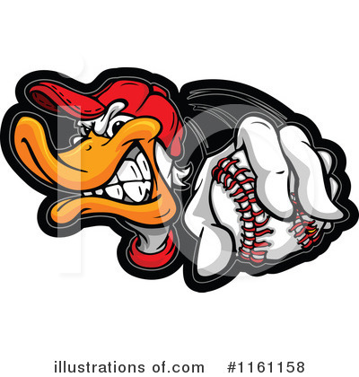 Royalty-Free (RF) Duck Clipart Illustration by Chromaco - Stock Sample #1161158