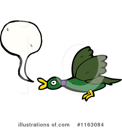 Royalty-Free (RF) Duck Clipart Illustration by lineartestpilot - Stock Sample #1163084
