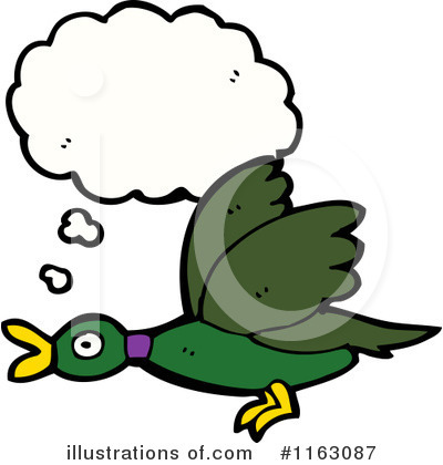 Royalty-Free (RF) Duck Clipart Illustration by lineartestpilot - Stock Sample #1163087