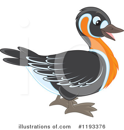 Royalty-Free (RF) Duck Clipart Illustration by Alex Bannykh - Stock Sample #1193376