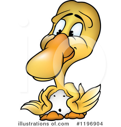 Royalty-Free (RF) Duck Clipart Illustration by dero - Stock Sample #1196904