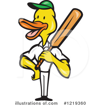 Royalty-Free (RF) Duck Clipart Illustration by patrimonio - Stock Sample #1219360