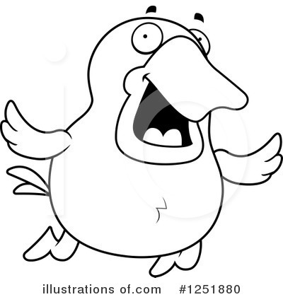 Royalty-Free (RF) Duck Clipart Illustration by Cory Thoman - Stock Sample #1251880