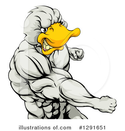 Royalty-Free (RF) Duck Clipart Illustration by AtStockIllustration - Stock Sample #1291651
