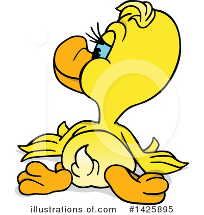 Royalty-Free (RF) Duck Clipart Illustration by dero - Stock Sample #1425895