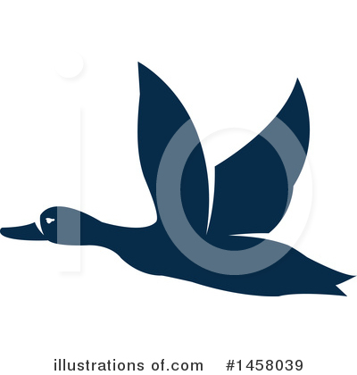Royalty-Free (RF) Duck Clipart Illustration by Vector Tradition SM - Stock Sample #1458039