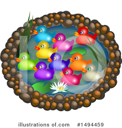 Royalty-Free (RF) Duck Clipart Illustration by Prawny - Stock Sample #1494459