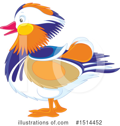 Royalty-Free (RF) Duck Clipart Illustration by Alex Bannykh - Stock Sample #1514452