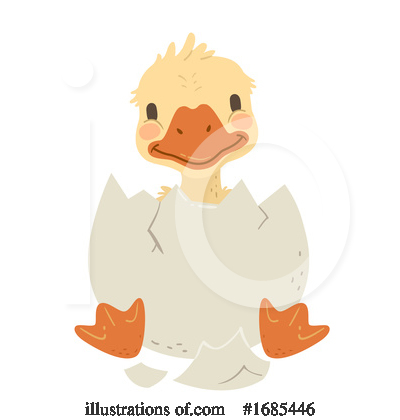 Royalty-Free (RF) Duck Clipart Illustration by BNP Design Studio - Stock Sample #1685446