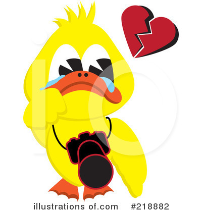Royalty-Free (RF) Duck Clipart Illustration by kaycee - Stock Sample #218882