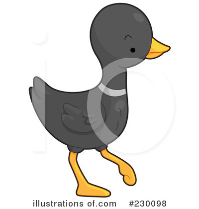Royalty-Free (RF) Duck Clipart Illustration by BNP Design Studio - Stock Sample #230098