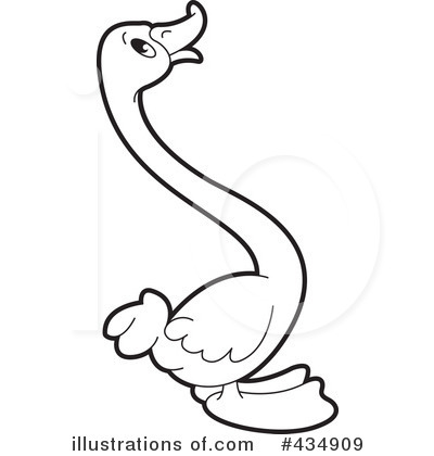 Royalty-Free (RF) Duck Clipart Illustration by Lal Perera - Stock Sample #434909