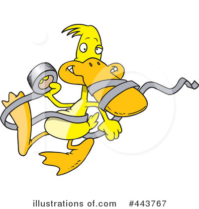 Duck Clipart #443767 by toonaday