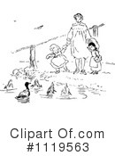 Ducks Clipart #1119563 by Prawny Vintage