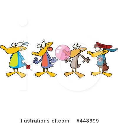 Duck Clipart #443699 by toonaday