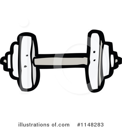 Dumbbell Clipart #1148283 by lineartestpilot