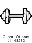 Dumbbell Clipart #1148283 by lineartestpilot