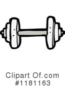 Dumbbell Clipart #1181163 by lineartestpilot