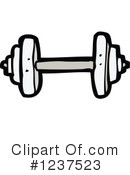 Dumbbell Clipart #1237523 by lineartestpilot