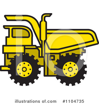 Dump Truck Clipart #1104735 by Lal Perera