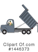 Dump Truck Clipart #1446373 by djart