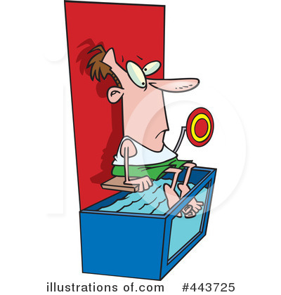 Dunk Tank Clipart #443725 by toonaday