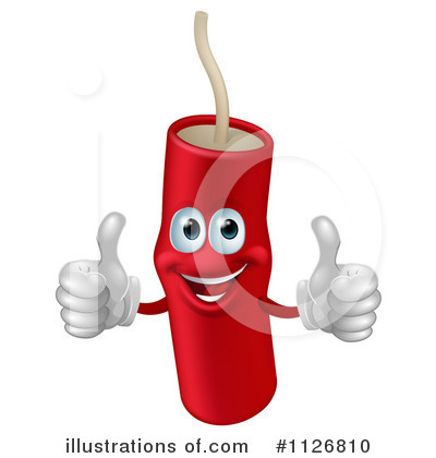 Royalty-Free (RF) Dynamite Clipart Illustration by AtStockIllustration - Stock Sample #1126810