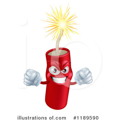 Royalty-Free (RF) Dynamite Clipart Illustration by AtStockIllustration - Stock Sample #1189590