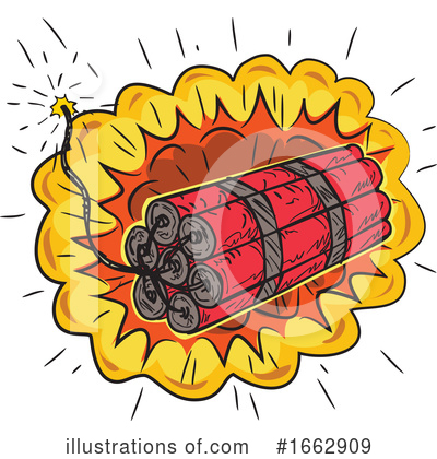 Royalty-Free (RF) Dynamite Clipart Illustration by patrimonio - Stock Sample #1662909
