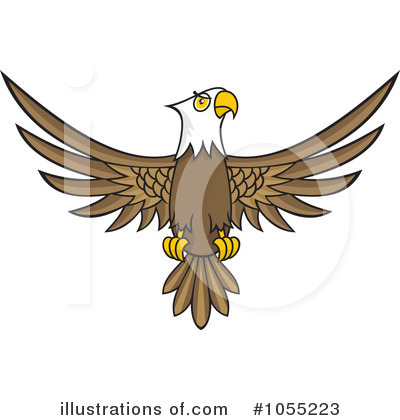 Royalty-Free (RF) Eagle Clipart Illustration by Any Vector - Stock Sample #1055223