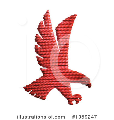 Royalty-Free (RF) Eagle Clipart Illustration by Mascot Junction - Stock Sample #1059247