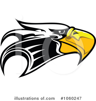 Royalty-Free (RF) Eagle Clipart Illustration by Vector Tradition SM - Stock Sample #1060247