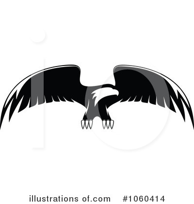 Royalty-Free (RF) Eagle Clipart Illustration by Vector Tradition SM - Stock Sample #1060414
