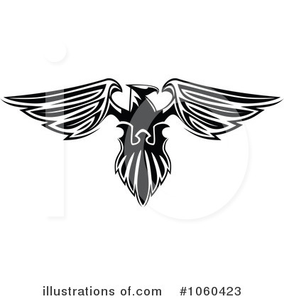 Royalty-Free (RF) Eagle Clipart Illustration by Vector Tradition SM - Stock Sample #1060423