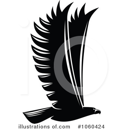 Royalty-Free (RF) Eagle Clipart Illustration by Vector Tradition SM - Stock Sample #1060424