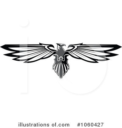 Royalty-Free (RF) Eagle Clipart Illustration by Vector Tradition SM - Stock Sample #1060427