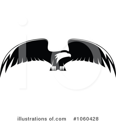 Royalty-Free (RF) Eagle Clipart Illustration by Vector Tradition SM - Stock Sample #1060428