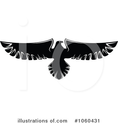 Royalty-Free (RF) Eagle Clipart Illustration by Vector Tradition SM - Stock Sample #1060431